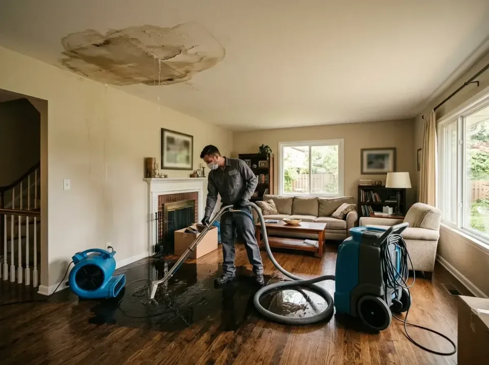attic-pipe-burst-ceiling-drip-008 — frequently asked questions, Water Damage Restoration & Carpet Care in Dallas, NC